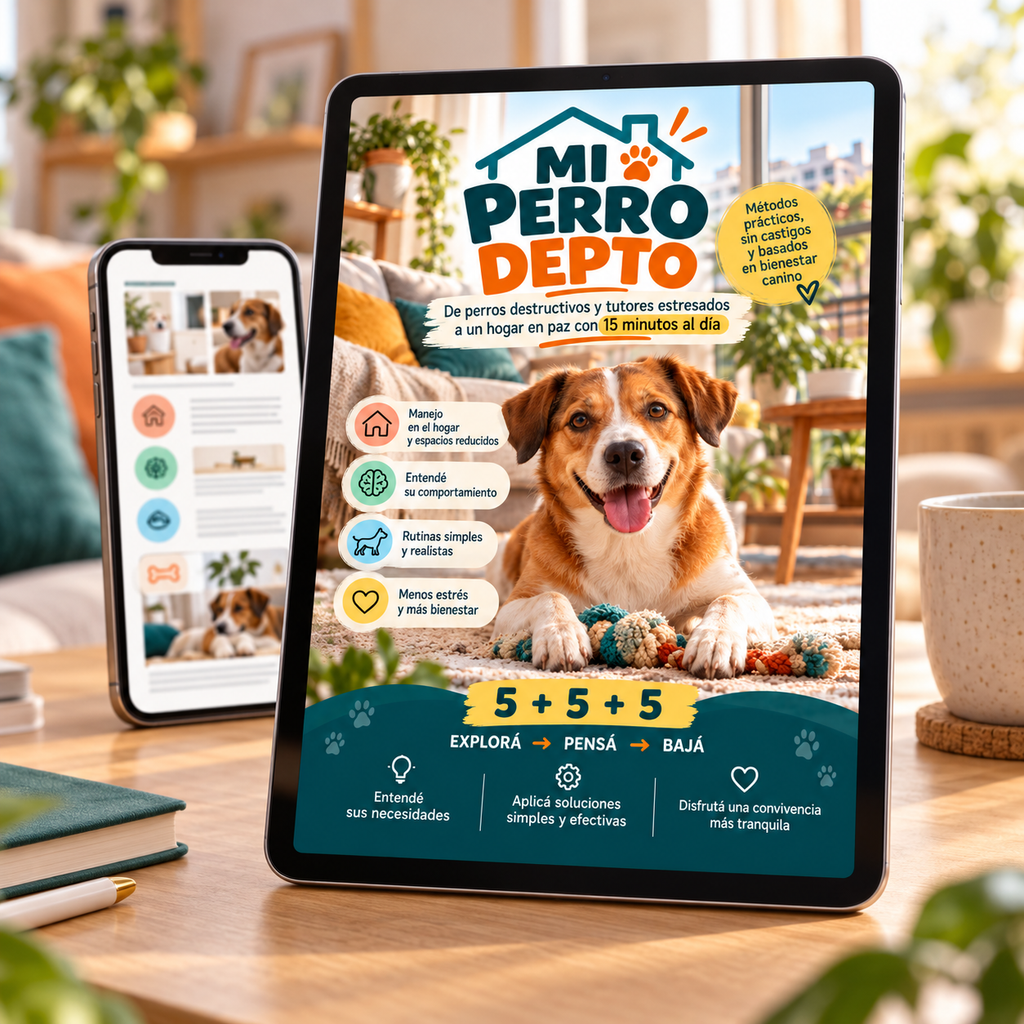 Mi perro depto: un hogar en paz